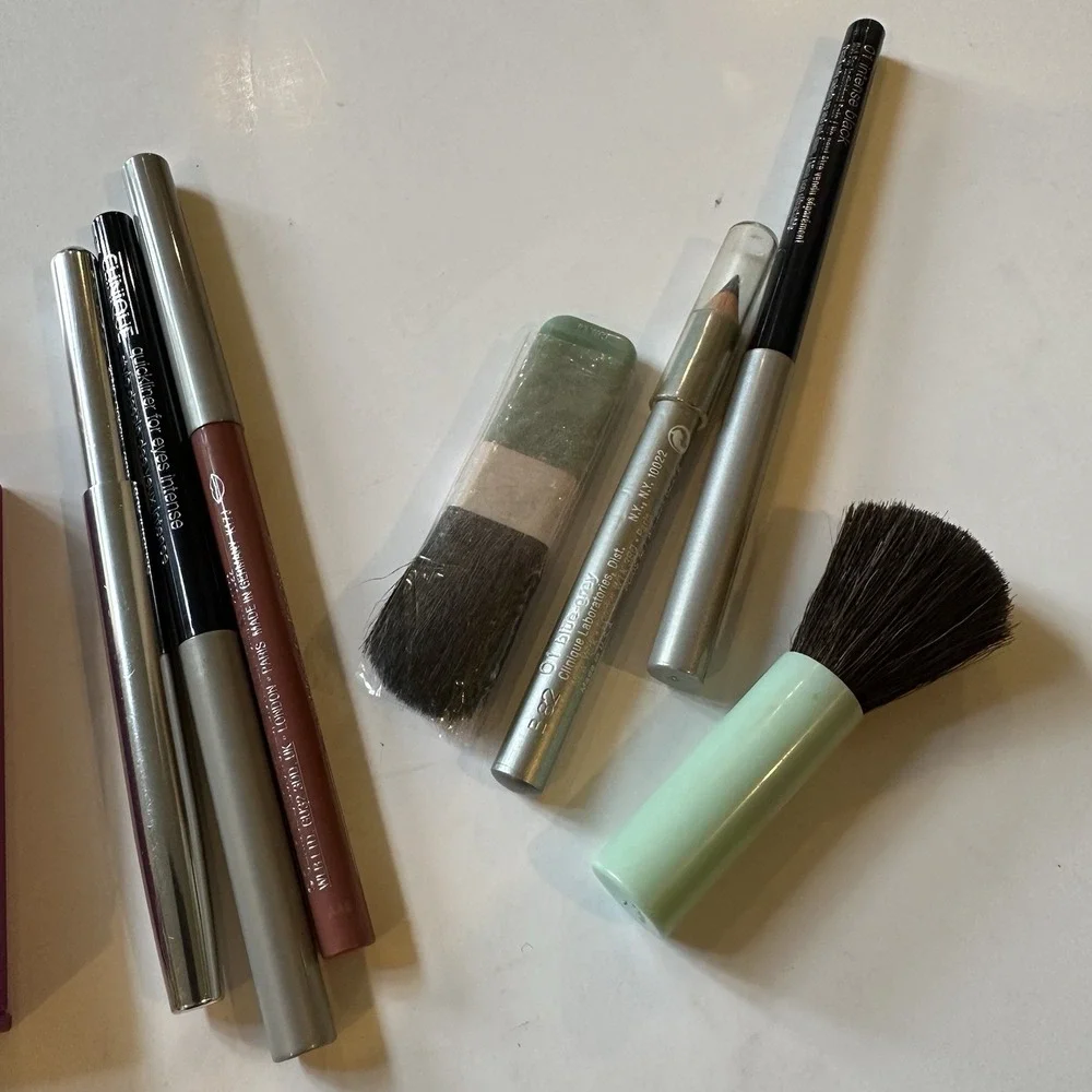 Makeup Beauty Bundle Mix Lot 14 Pieces Clinique New No Box ‎ Brush Eyeliner